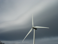Wind turbine, Southern Arizona, Mar 2006